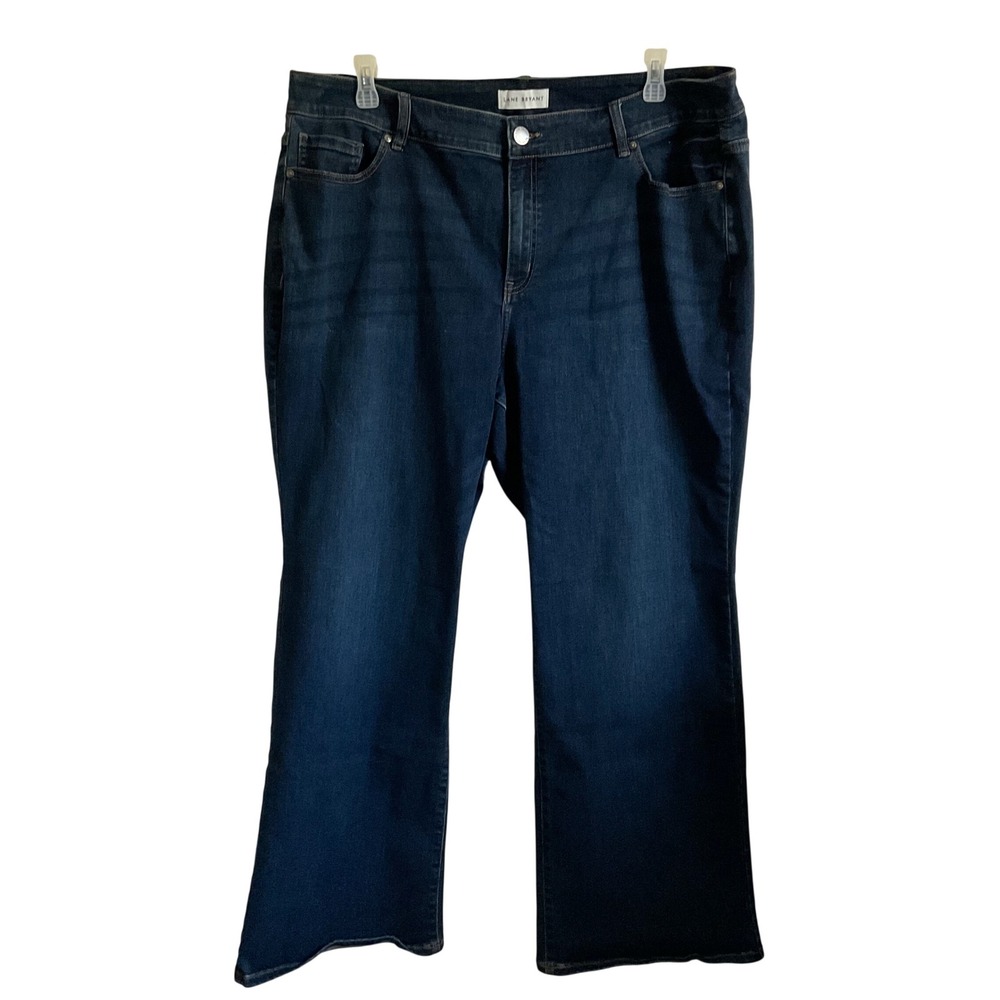 Lane Bryant Flex Magic Waistband Curvy Fit High Rise Bootcut Jeans - Size 24